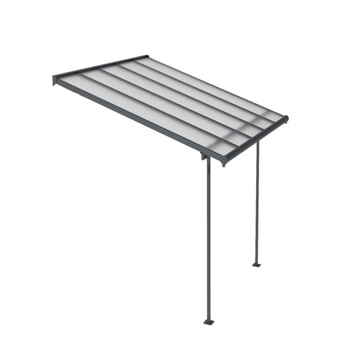 Terrassöverbyggnad Sierra 9,3 m² Antracitgrå Canopia by Palram 